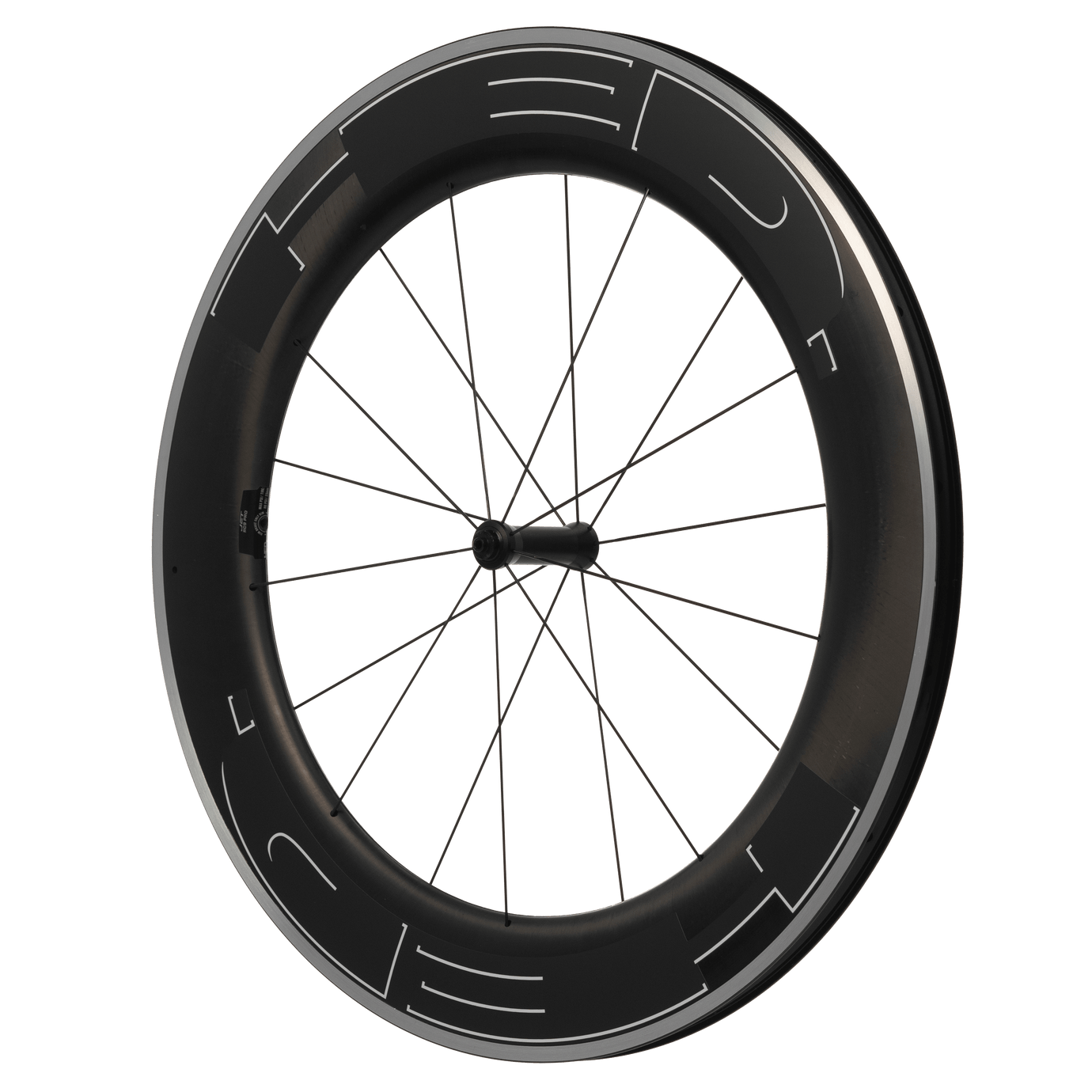 HED Jet aero road bike wheels with carbon fairing