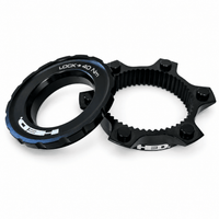 Centerlock to 6-Bolt Rotor Adapter with Lockring - HED Cycling Products