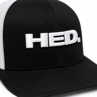 HED. Trucker Snapback Hat – Black & White - HED Cycling Products