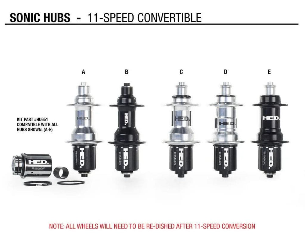 11-SPEED CONVERSION - HED Cycling Products