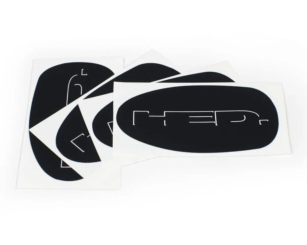 HED DISC/ H3 VALVE HOLE DECAL SET OF 4 - HED Cycling Products